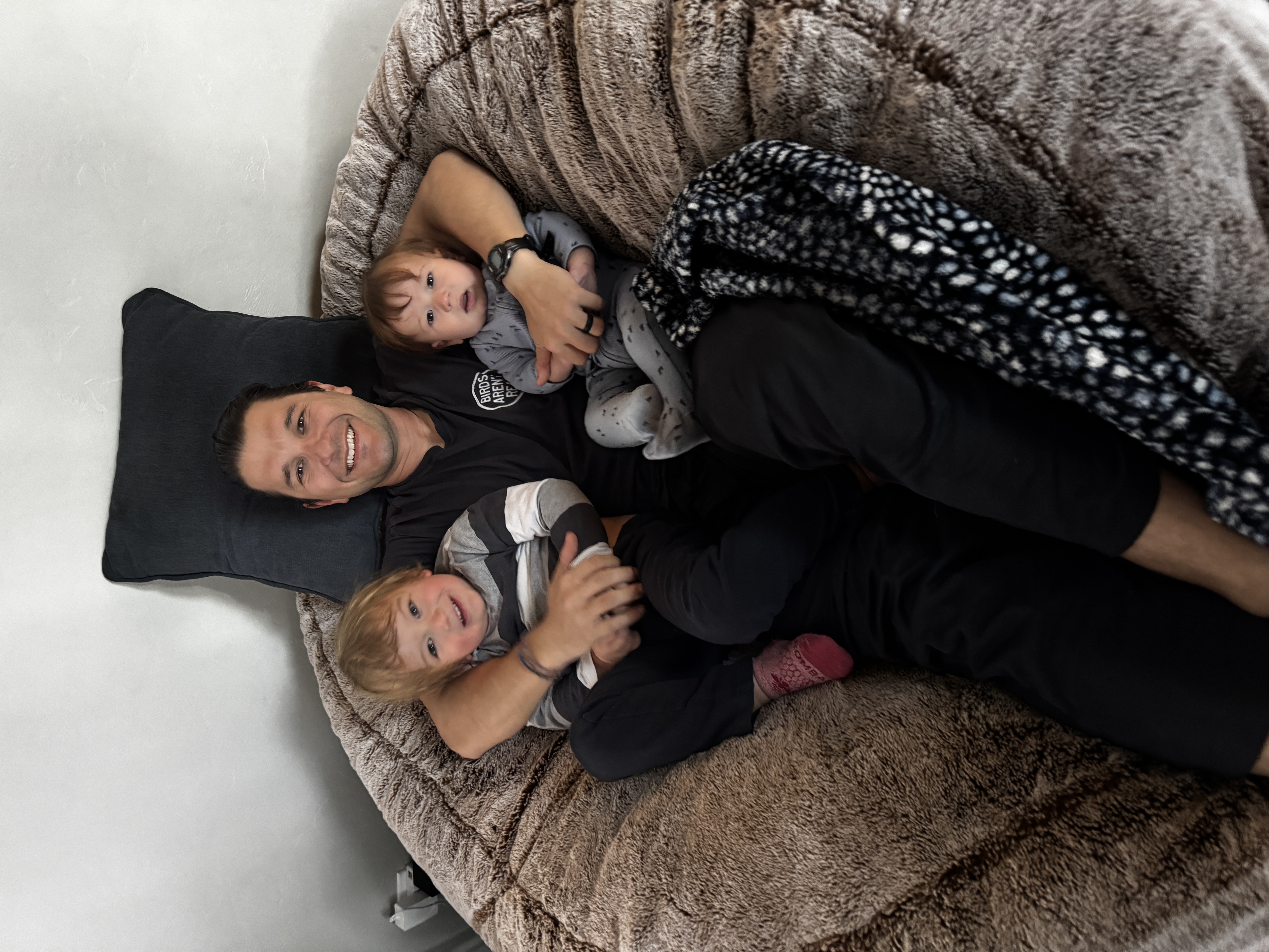 Alex at his development setup